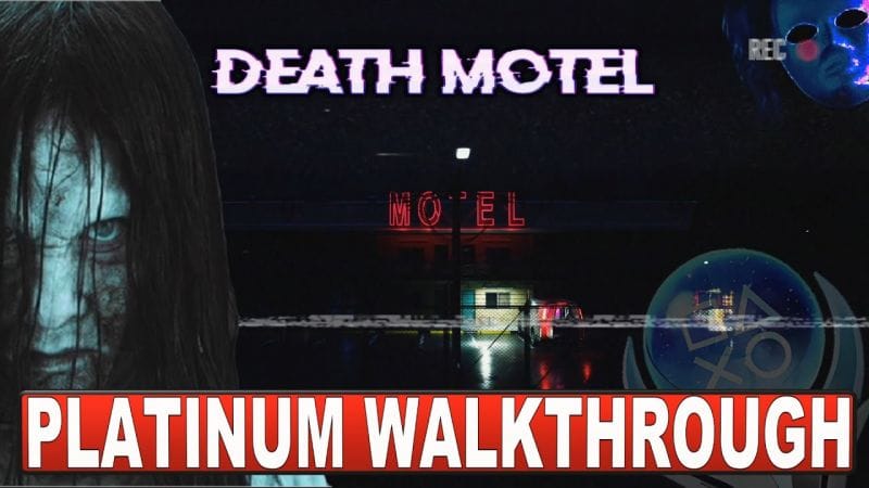 Death Motel Platinum Walkthrough - Easy & Cheap Platinum PS4, PS5