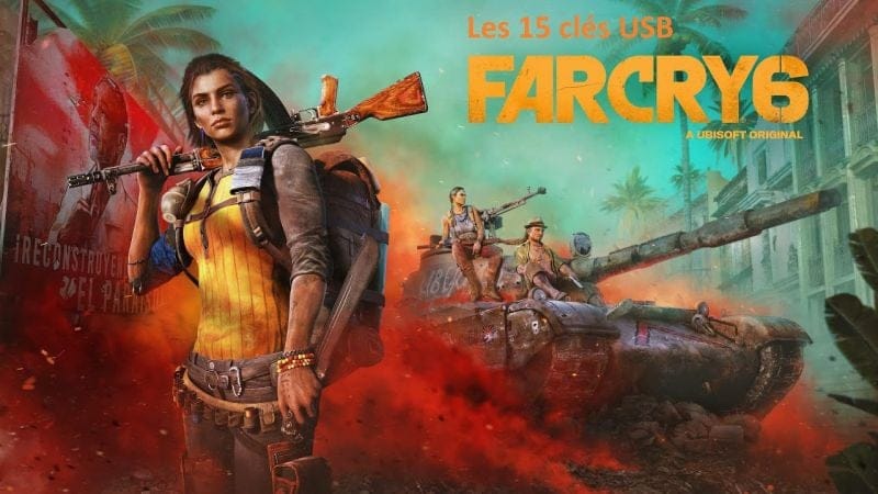 Far Cry 6 - Emplacement des 15 clés USB