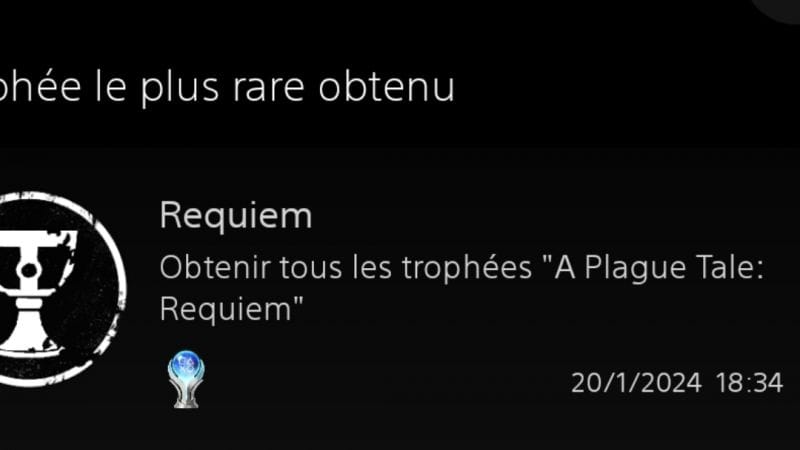 Mon Platine #66 A Plague Tel: Requiem.