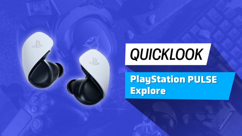 Obtenez un son prêt pour le jeu en déplacement avec les écouteurs Pulse Explore de PlayStation.