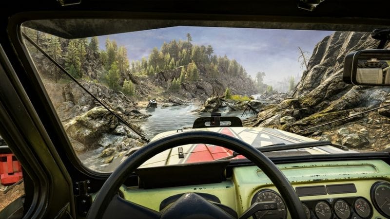 Gros plan sur le gameplay d'Expeditions : A MudRunner Game