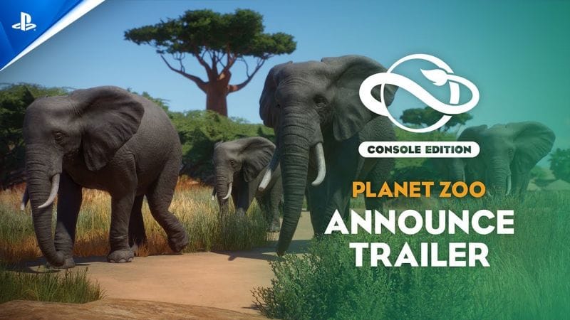 Planet Zoo: Console Edition - Announcement Trailer | PS5 Games