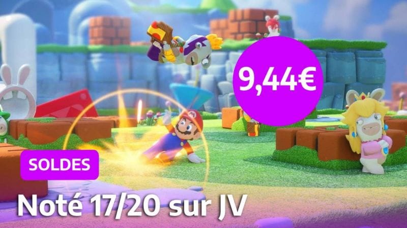 Noté 17/20, ce jeu Mario sur Nintendo Switch passe à moins de 10€ pendant les soldes sur Amazon en version dématérialisée