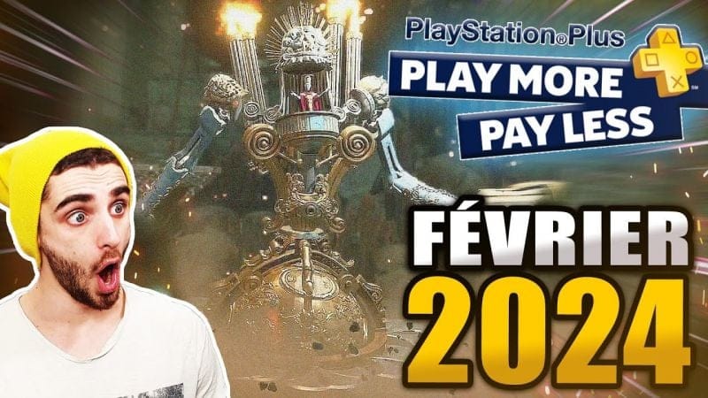 Les JEUX GRATUITS Du PS+ de FÉVRIER 2024 🔥 Le PIRE mois 😭 ?!! (PS5 et PS4)