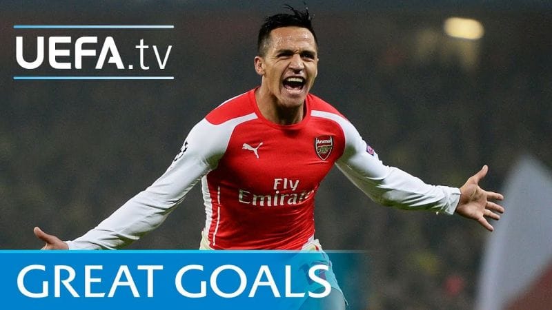 Alexis Sánchez – Five great goals