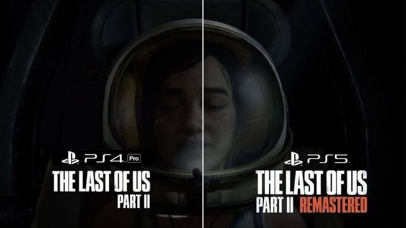 COMPARATIF THE LAST OF US PART.II REMASTERED (PS5) VS THE LAST OF US PART.II (PS4 PRO)