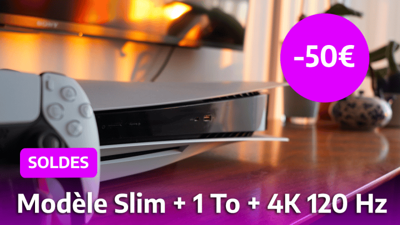 Pour la fin des soldes, la PS5 slim s'offre une jolie réduction chez ce marchand français, avec un tel prix, attention à la rupture de stock !