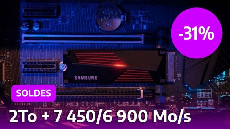 PS5 : l'un des meilleurs SSD au monde est compatible avec la console de Sony et Amazon le vend à un prix dingue pour la fin des soldes