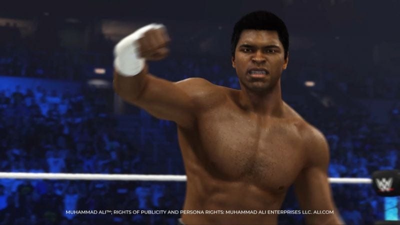 WWE 2K24 inclura Mohamed Ali