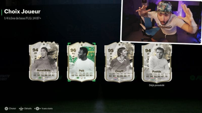 MON PACK 85X30 & J'OUVRE X30 CHOIX 4 ICONES 87+ ! FC 24