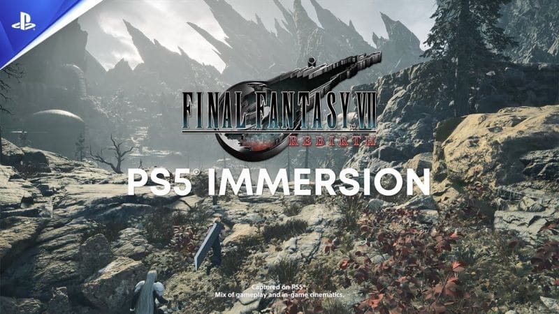 FINAL FANTASY VII REBIRTH - Immersion nouvelle génération sur PS5 - 4K