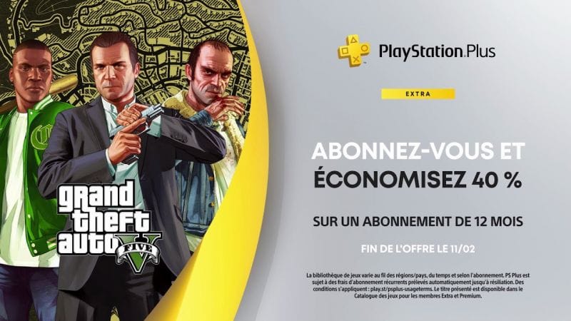 PlayStation Plus | Offres d'abonnement et de mise à jour jusqu'au 11 février