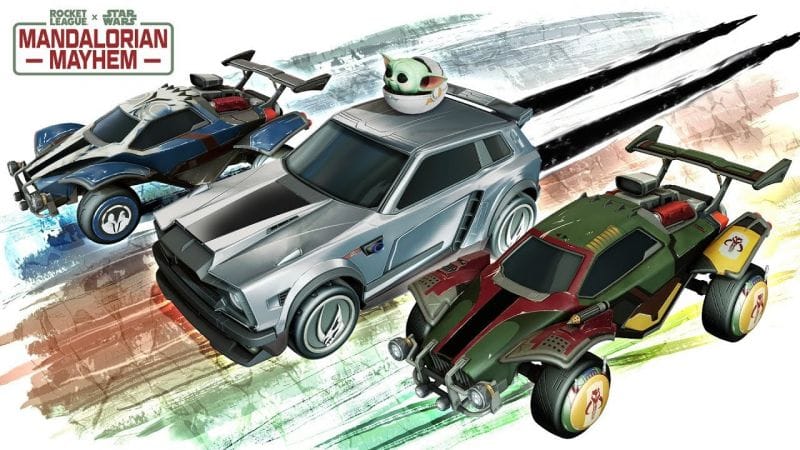 Rocket League se dote d'un mode Mandalorien et d'un nouveau butin.