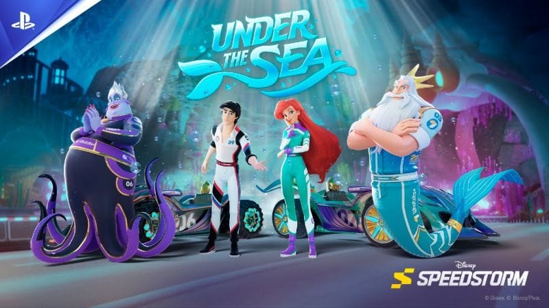 Disney Speedstorm - Trailer de la saison 6 - "Under the Sea" | PS5, PS4