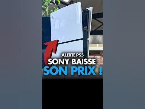 Dépêchez vous ! 🚨 PlayStation BAISSE LE PRIX de la PLAYSTATION 5 !