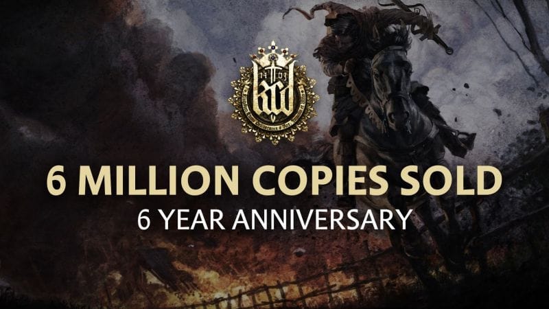 Kingdom Come: Deliverance célèbre son 6e anniversaire en franchissant le cap des 6 millions d'exemplaires vendus