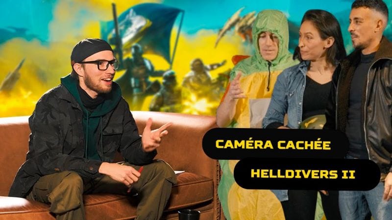Theo Audace rend fous des comédiens pendant un faux casting PlayStation x Helldivers 2