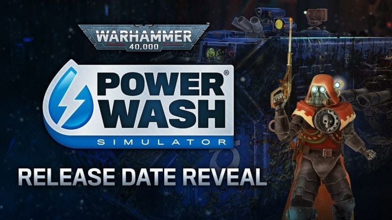 PowerWash Simulator va bientôt nettoyer l'univers crasseux de Warhammer 40,000