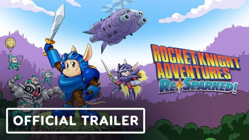 Rocket Knight Adventures: Re-Sparked Collection - Official Trailer | IGN Fan Fest 2024