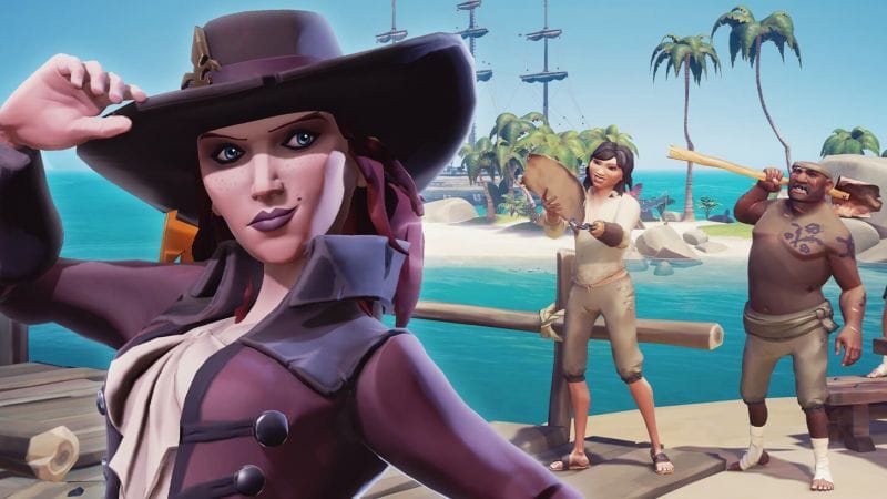 Sea of Thieves set navigue sur la PS5 en avril