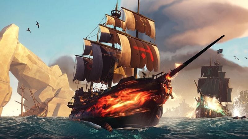 Skull and Bones ne voguera que deux mois en toute tranquillité : Sea of Thieves se prépare à l'abordage sur PS5