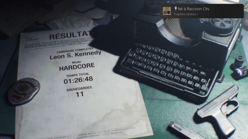 Mon Platine #68 Resident Evil 2 Remake.