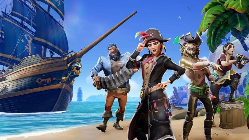 Sea of Thieves demandera un compte Microsoft sur PS5, et c’est normal