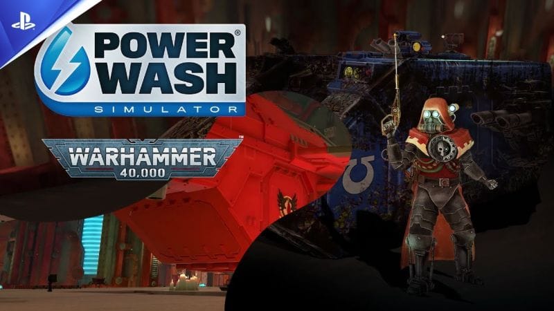 PowerWash Simulator - Trailer du pack spécial Warhammer 40,000 | PS5, PS4
