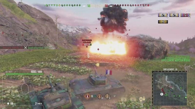 World of Tanks : Bc 12 t