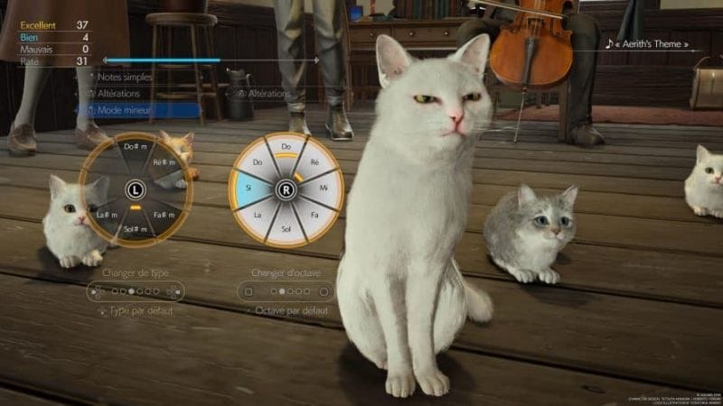 Toutes les partitions de piano | Guide Final Fantasy VII Rebirth