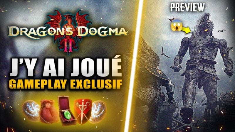 J'ai Joué à DRAGON'S DOGMA 2 en AVANT PREMIÈRE 🔥 (Premier Avis) GAMEPLAY EXCLUSIF