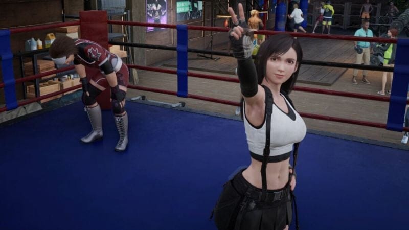 Duel d'Abdos de Tifa FF7 Rebirth : comment battre Juju au concours de musculation de la région de Corel ?