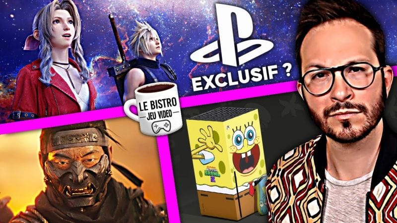 FF7 et PlayStation : coulisses du deal exclusif 💥Ghost of Tsushima sur PC 🎍 Xbox Series Collector