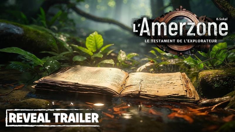 L'Amerzone : Le Testament de l'Explorateur - Reveal Trailer FR - Microids