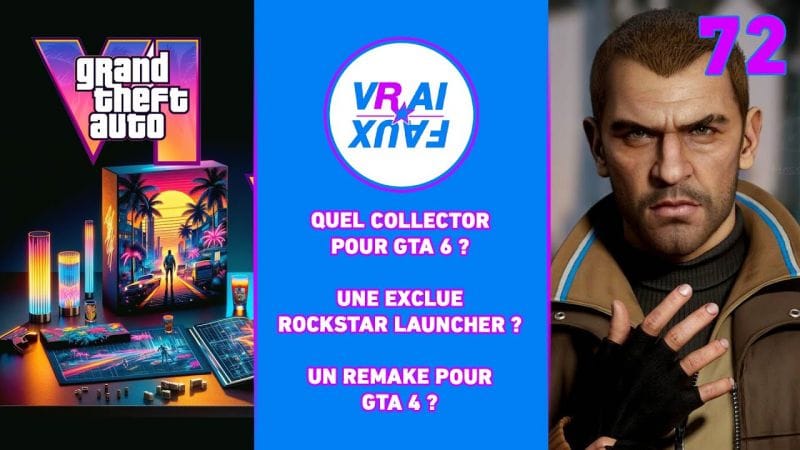 VRAI OU FAUX ? QUEL COLLECTOR POURGTA 6 ? UN REMAKE DE GTA 4 ? GTA 6 EXCLU ROCKSTAR LAUNCHER ?