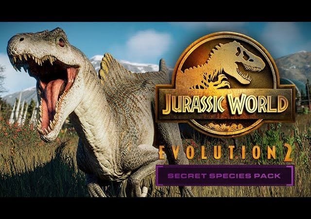 JURASSIC WORLD EVOLUTION 2 : NOUVEAU PACK "ESPÈCES SECRÈTES" 🤩