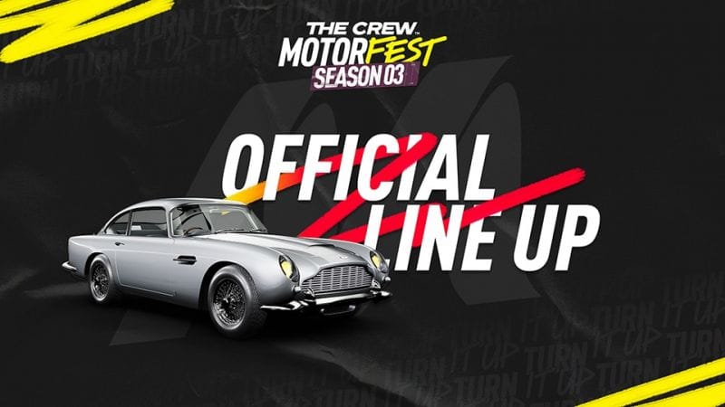 THE CREW MOTORFEST SEASON 3 VEHICLE LINEUP