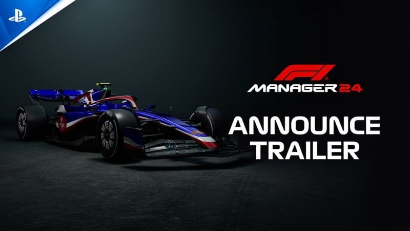 F1 Manager 2024 - Announce Trailer | PS5 & PS4 Games
