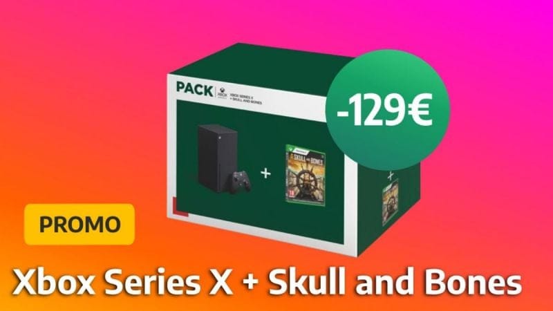 Pourquoi choisir la PS5 quand la Xbox Series X s’affiche à prix réduit et en pack avec le jeu Skull and Bones qui plus est ?