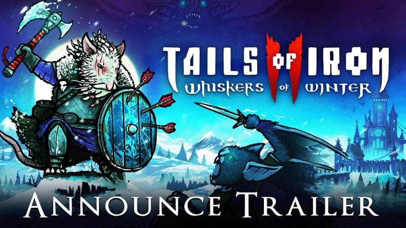 L'hiver arrive pour les rats dans Tails of Iron II: Whiskers of Winter