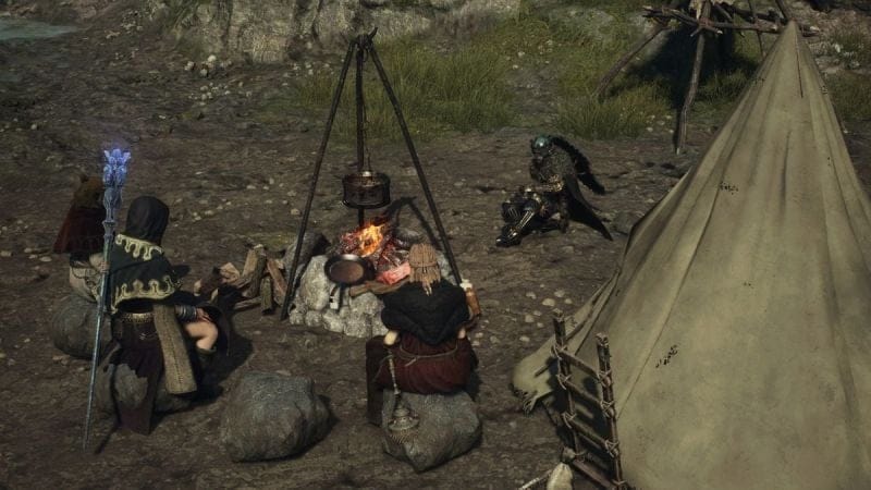 Camp Dragon's Dogma 2 : Matériel de campement, bonus... Bien comprendre le système de campement