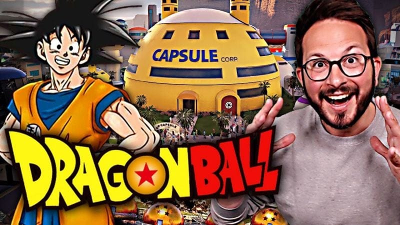 Parc d'Attractions DRAGON BALL dévoilé 😍 La 1ère vidéo fait RÊVER 🤯