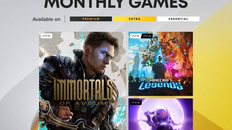 Nouveau jeu PS PLUS ; Avril 2024