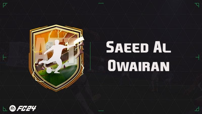 EA FC 24, solution DCE Saeed Al Owairan - Guides - Gamosaurus