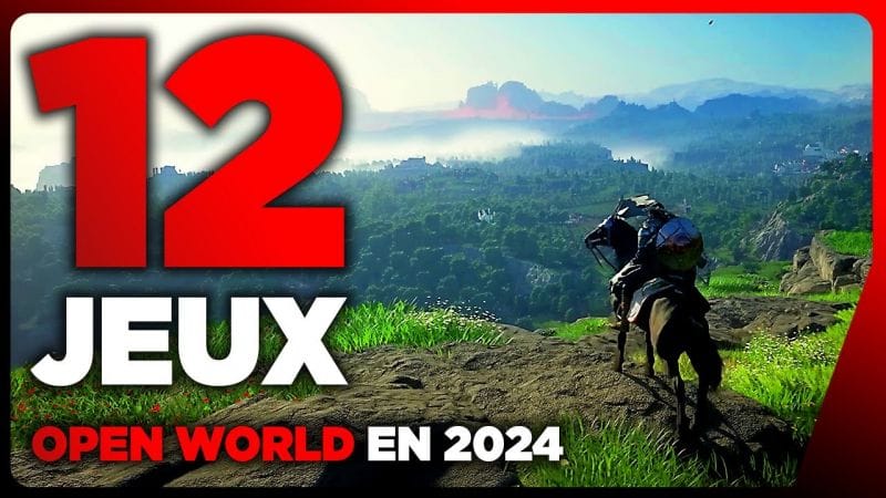 Les 12 meilleurs jeux vidéo en MONDE OUVERT qui arrivent en 2024  🔴 PC / PS5 / Xbox Series X|S