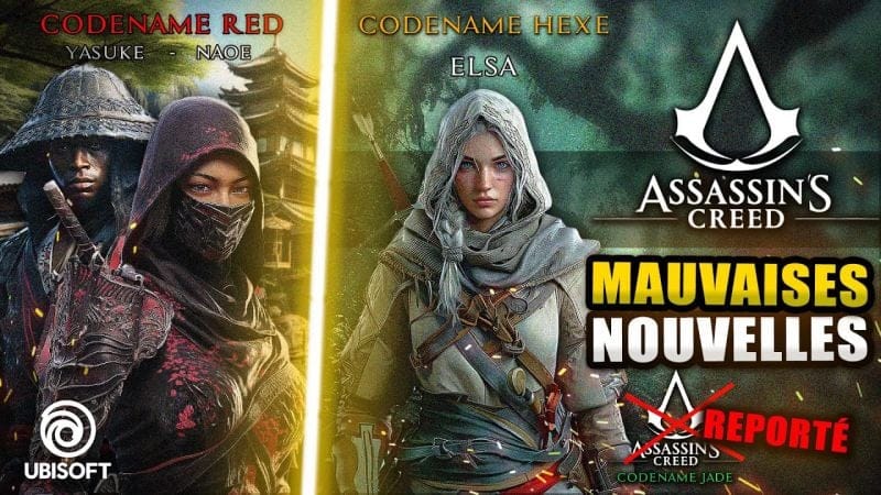 Assassin's Creed Red & Hexe 🔥 FUITES & MAUVAISES Nouvelles 😨 !! (Date, AC Jade & Infinity)