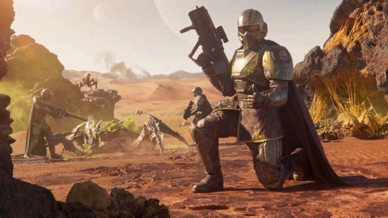 Alors que ces armes font débat dans Helldivers 2, la réponse des développeurs est lunaire