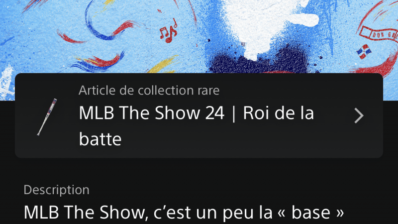 Comme prévu la démo est là MLB The Show 24