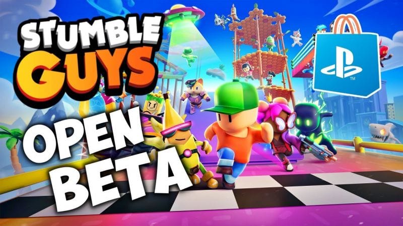 Stumble Guys Open Beta - Now Available on PlayStation