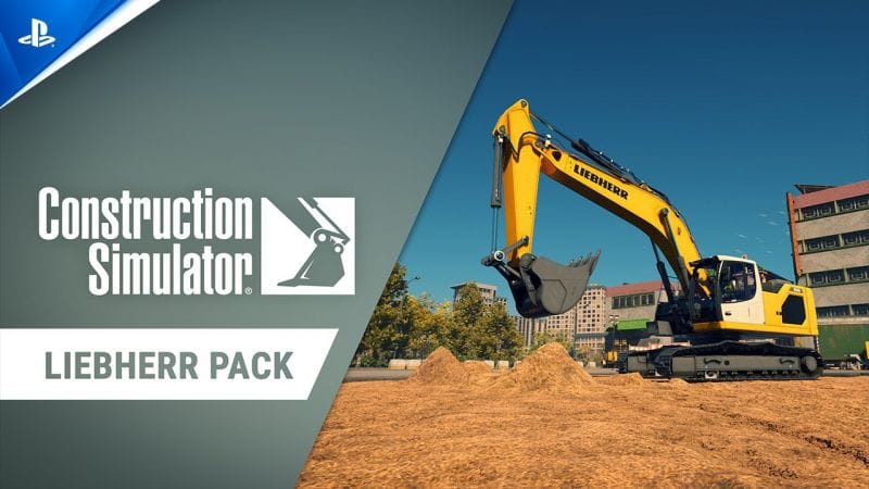 Construction Simulator - Liebherr Pack | PS5 & PS4 Games